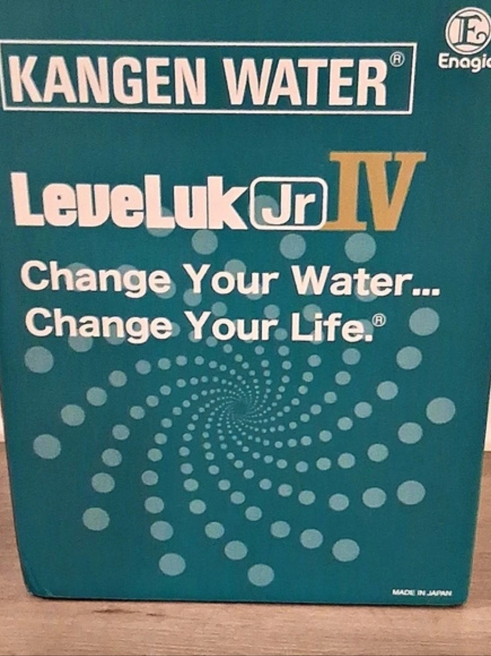 Enagic LeveLuk JR IV Kangen Water Ionizer Box